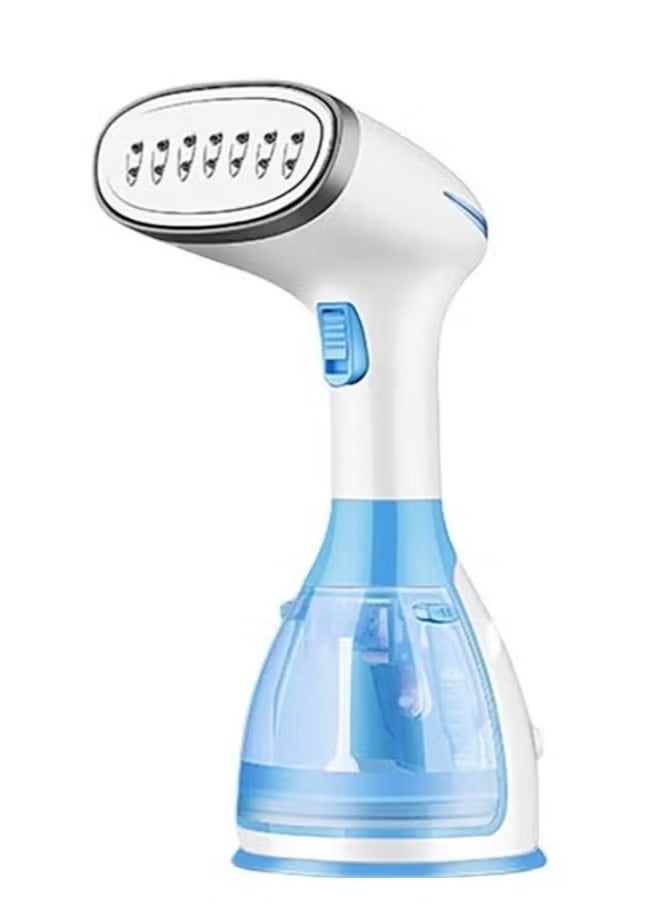 Mini Handheld Portable Garment Steamer 1500W CU-141 – Compact & Powerful Clothes Steamer for Wrinkle-Free Clothes, White/Blue