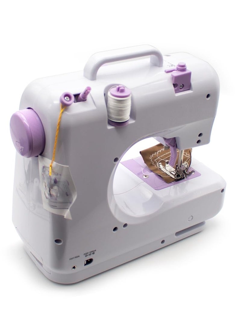 Household Sewing Machine – 505 Upgrade Small Electric Mini Lockstitch Sewing Machine with Multifunction Features