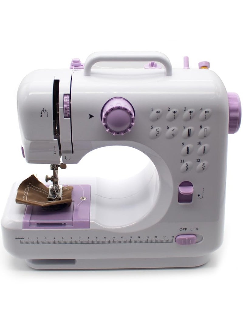 Household Sewing Machine – 505 Upgrade Small Electric Mini Lockstitch Sewing Machine with Multifunction Features