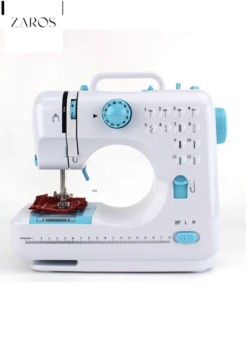 Portable Stitching Sewing Machine with 2 Speeds and 12 Stitches