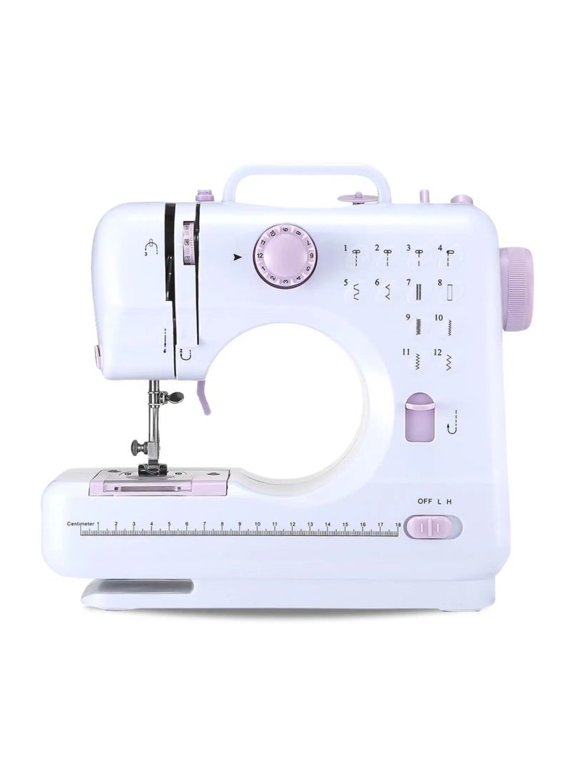 Portable Stitching Sewing Machine with 2 Speeds and 12 Stitches