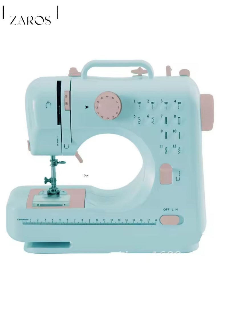 Portable Stitching Sewing Machine with 2 Speeds and 12 Stitches