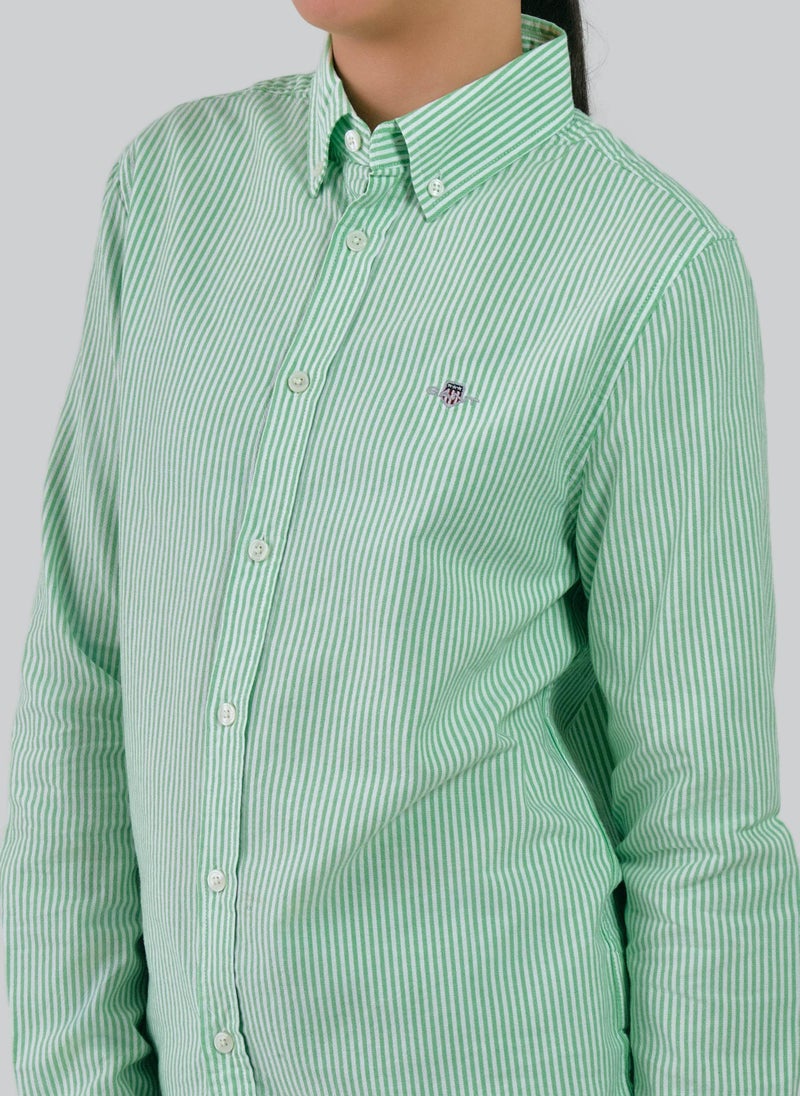 Teens Striped Oxford Shirt