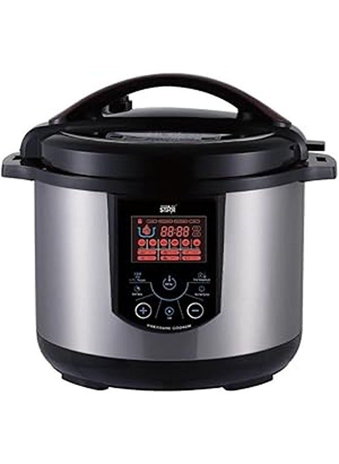 Winning Star 10L Multifunction Electric Pressure Cooker | High Capacity with 12 Cooking Functions for Fast & Efficient Meals