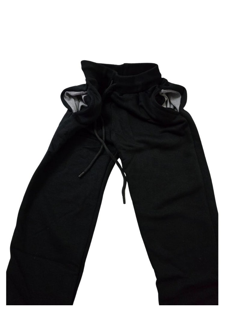 Black Jogger Sweatpants for Boys,