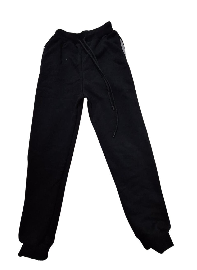 Black Jogger Sweatpants for Boys,