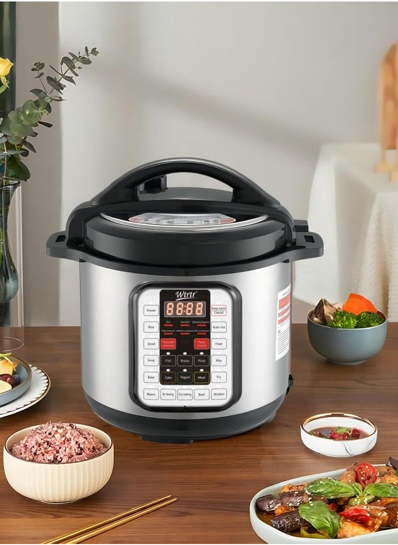 Wtrtr 6 L Electric Pressure Cooker. Instant Cooking,1 year warranty (6L)