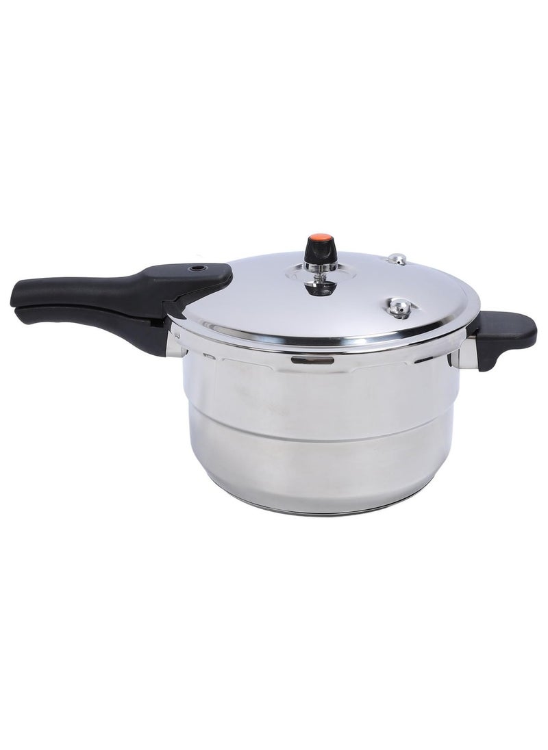 Efficient Large Capacity Stainless Steel Pressure Cooker and Canner for Home Kitchen