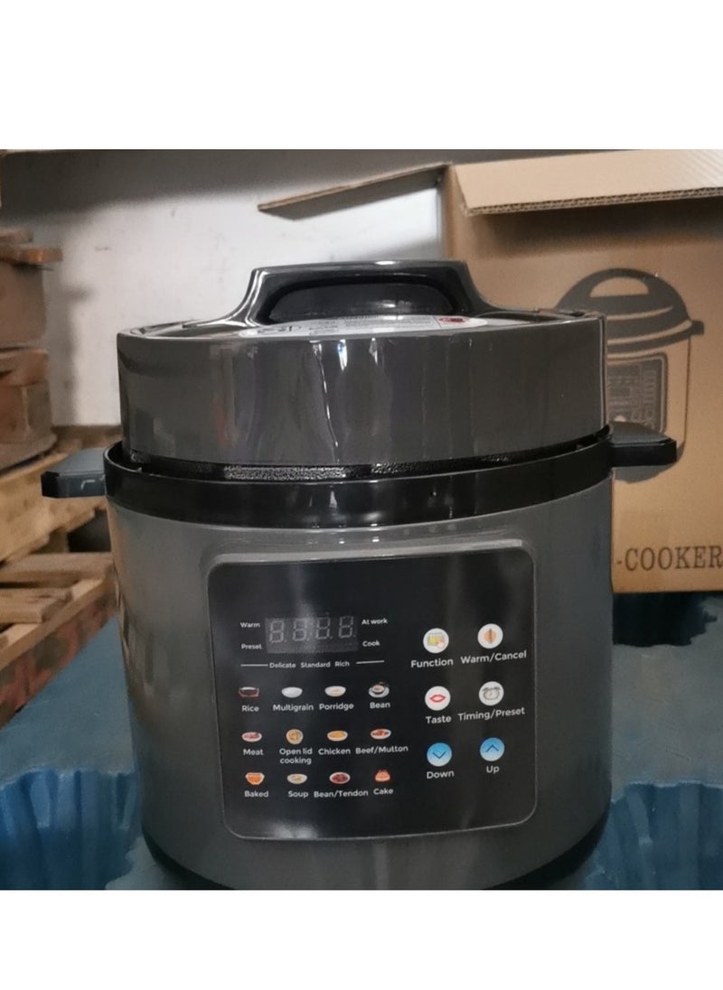 JWS-A13 Smart Electric Pressure Cooker - 6L Large Capacity, 12 Functions, 24 Hours Reservation.