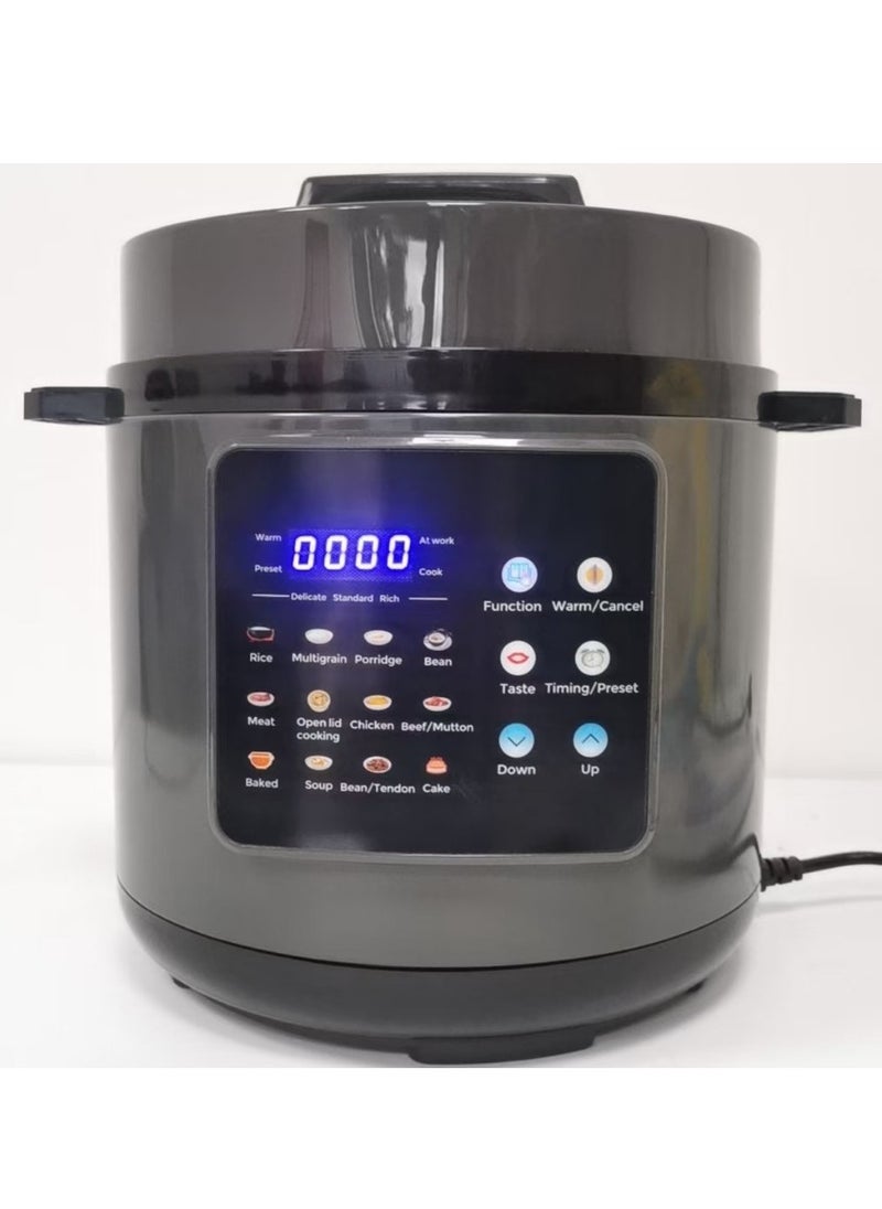 JWS-A13 Smart Electric Pressure Cooker - 6L Large Capacity, 12 Functions, 24 Hours Reservation.