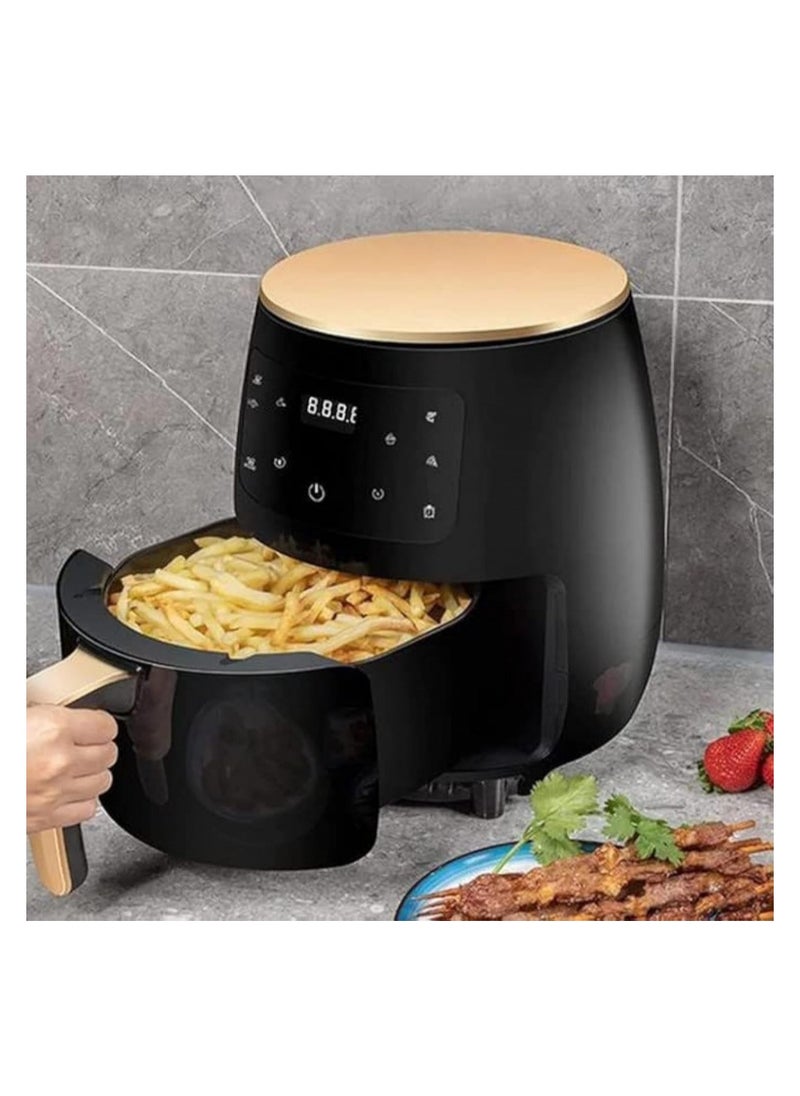 SILVER CREST Smart Large Capacity 6L Oil-Free Electric Air Fryers With Timer