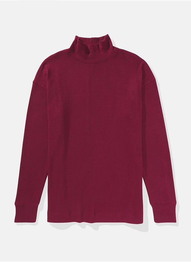 Mock Neck Top