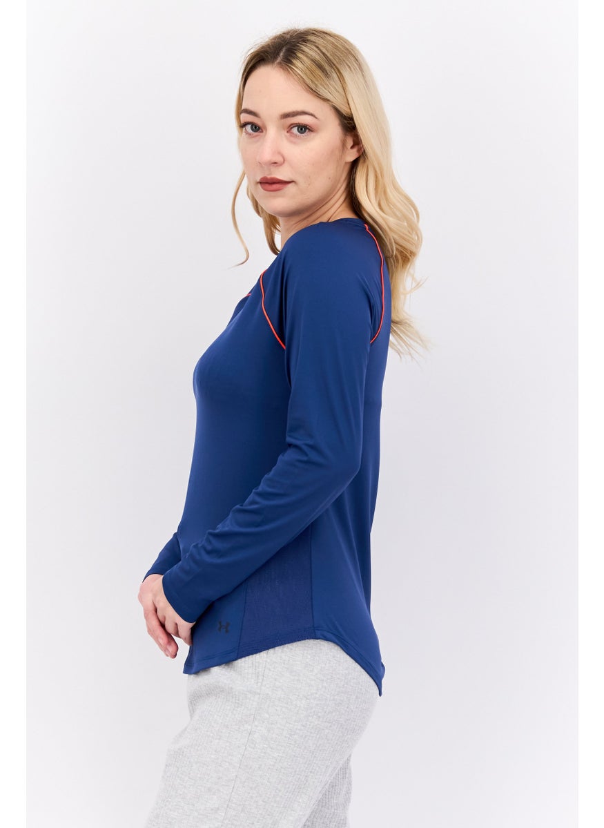 Women Sportswear Fit Training Top, Blue