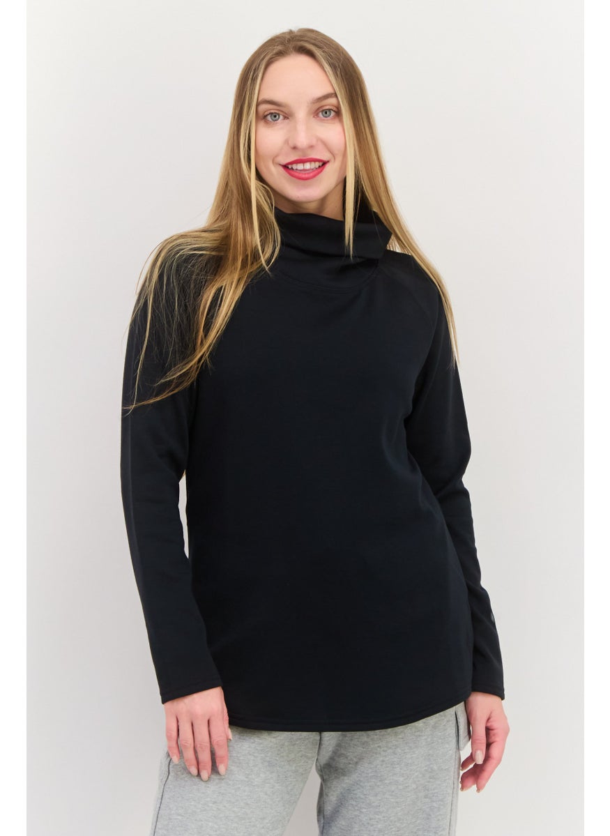 Women Sportswear Fit Training Top, Black