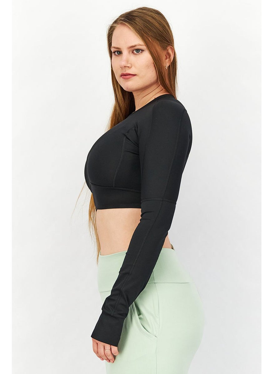 Adidas by Stella McCartney Women Sportwear Fit Long Sleeve Top, Black
