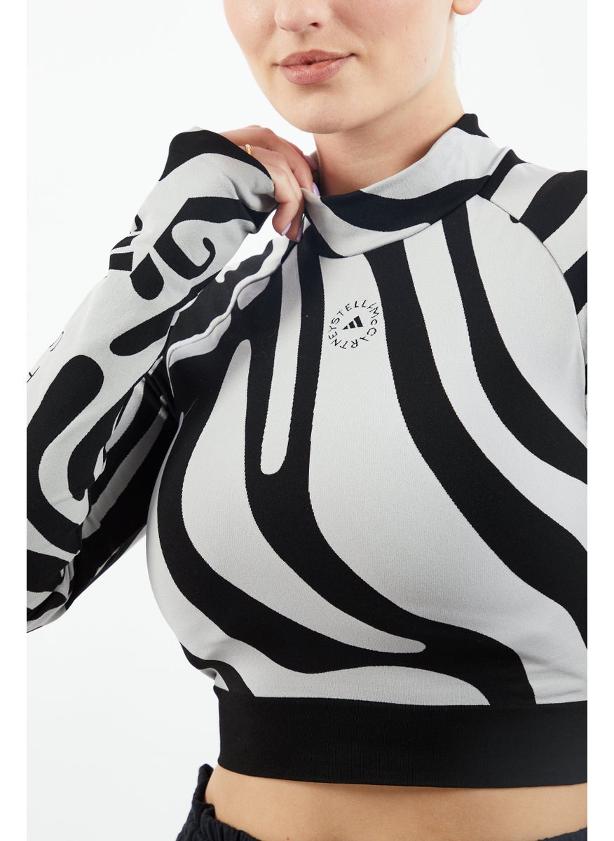 Adidas by Stella McCartney Women Sportswear Fit Short Sleeves Training Top, Multicolor