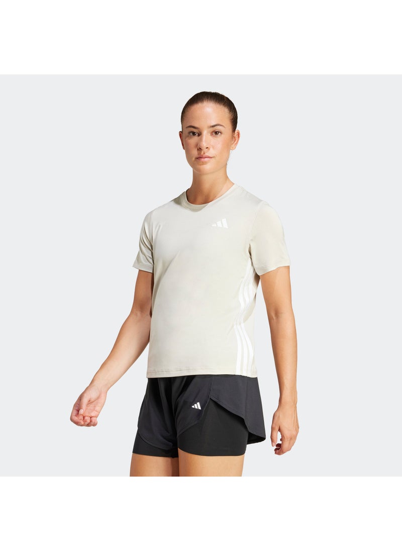 Train Essentials 3 Stripes Workout T-Shirt