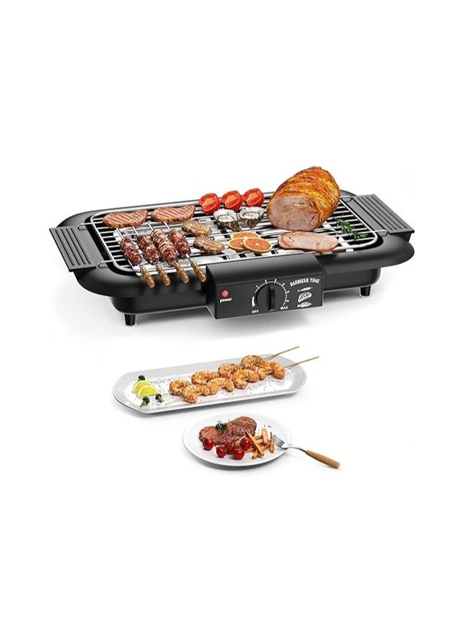 Electric Barbeque Grill Electronic PAN with Power Indicator Light - BBQ Grill Tandoori Maker