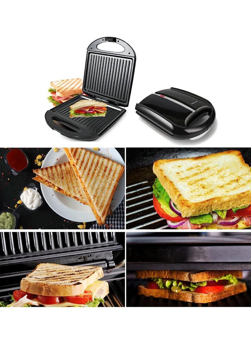 Sandwich Toaster Toastie Maker Nonstick Double Side Hot Plates