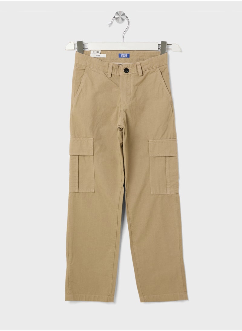 Kids Jpstbill Jjfctry Opt2 Styd Cargo Pants