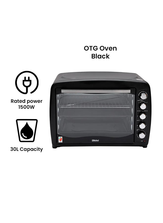 Electric Oven Convection Fan Rotisserie 30.0 L 1500.0 W NEO35 Black