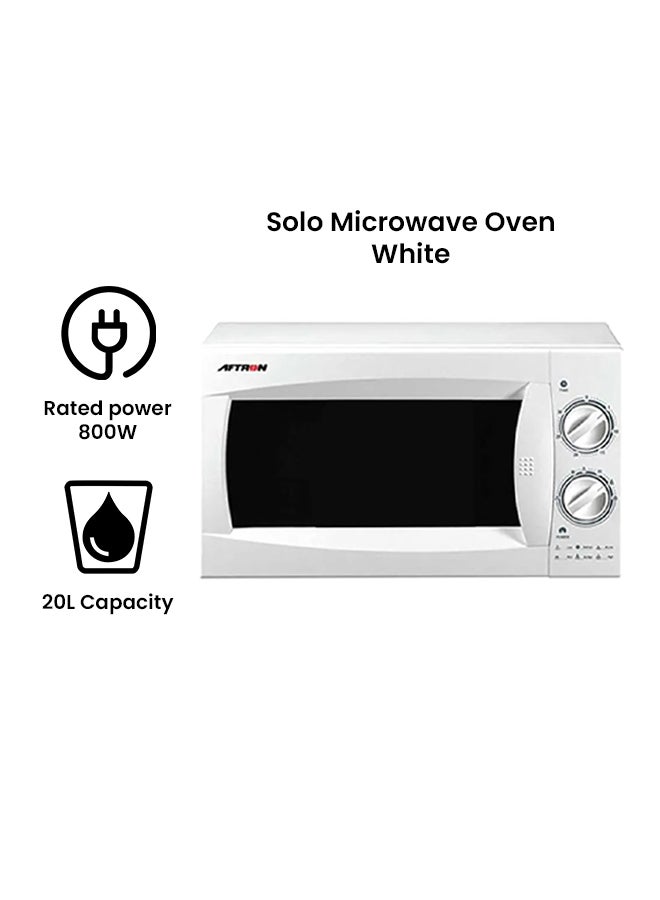 Microwave Oven 20.0 L 800.0 W AFMW205M White