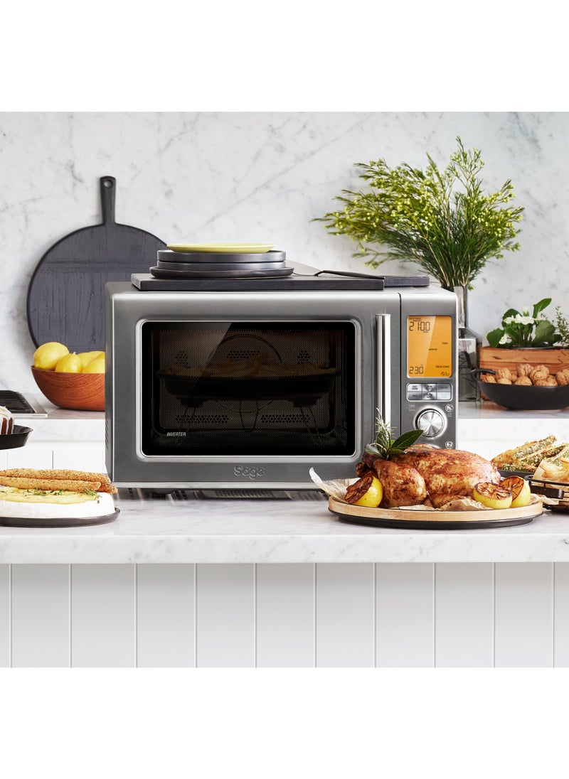 Combi Wave 3 In 1 - Air Fryer, Convection Oven & Microwave, Brushed Stainless Steel - UAE Version, 2 Year Warranty