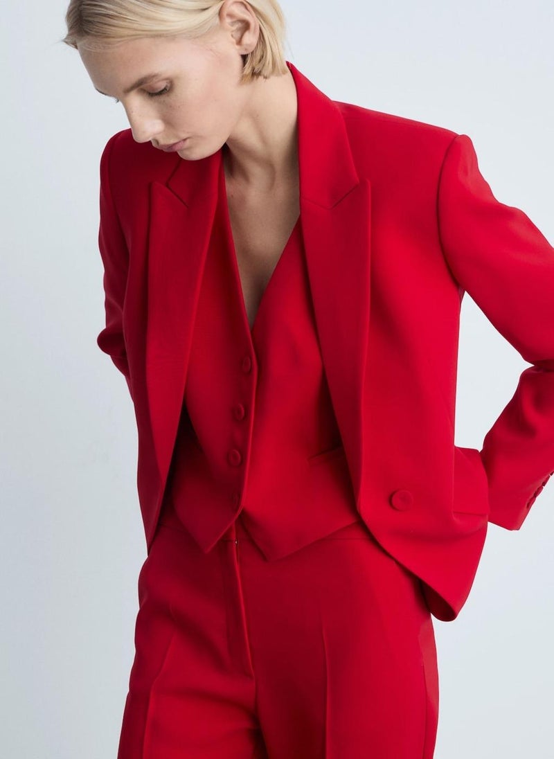 Structured Suit Jacket