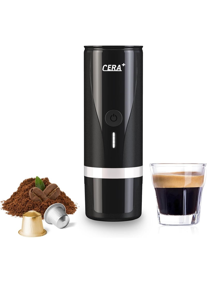 CERA+ Portable Espresso Machine Small Travel Electric Espresso Maker