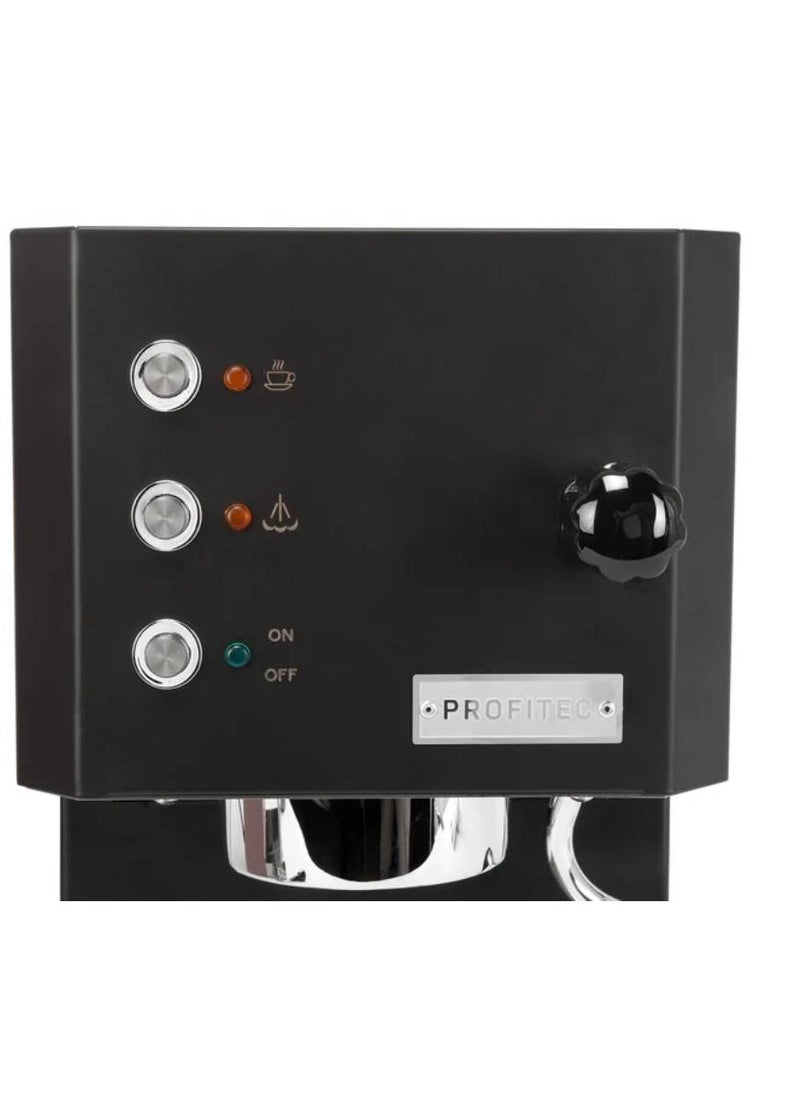 Profitec Go Espresso Machine - Compact Dual Boiler Coffee Maker with PID Temperature Control, Commercial-Grade Portafilter, and Built-In Steam Wand for Perfect Espresso and Cappuccino Brewing - Black Color