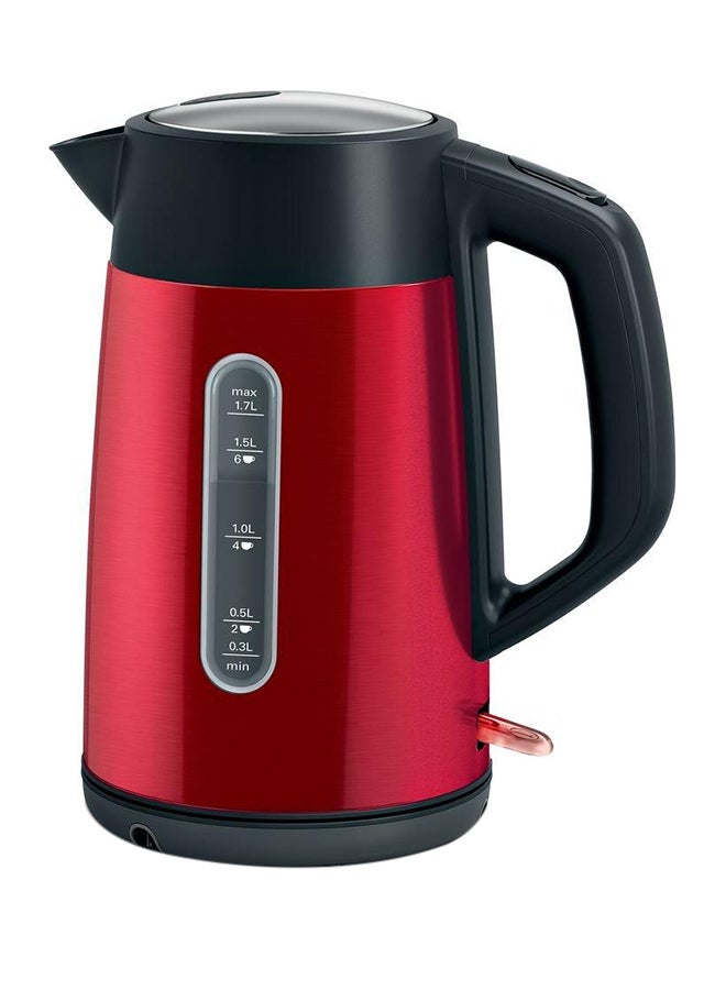 Electric Kettle 1.7 L 3000 W TWK4P434GB Red