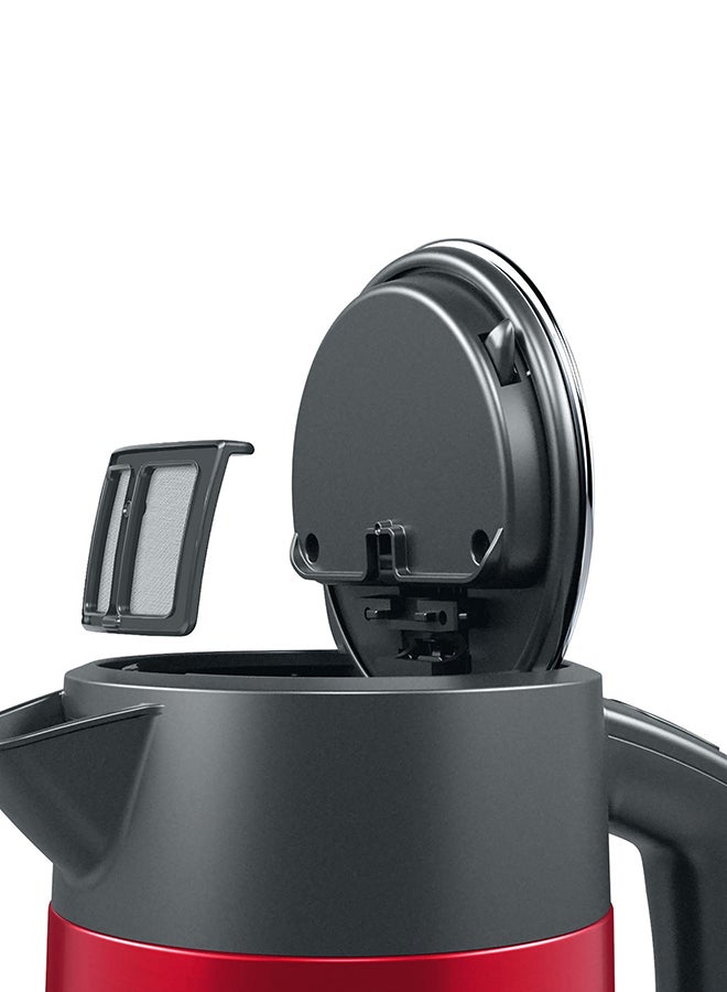 Electric Kettle 1.7 L 3000 W TWK4P434GB Red