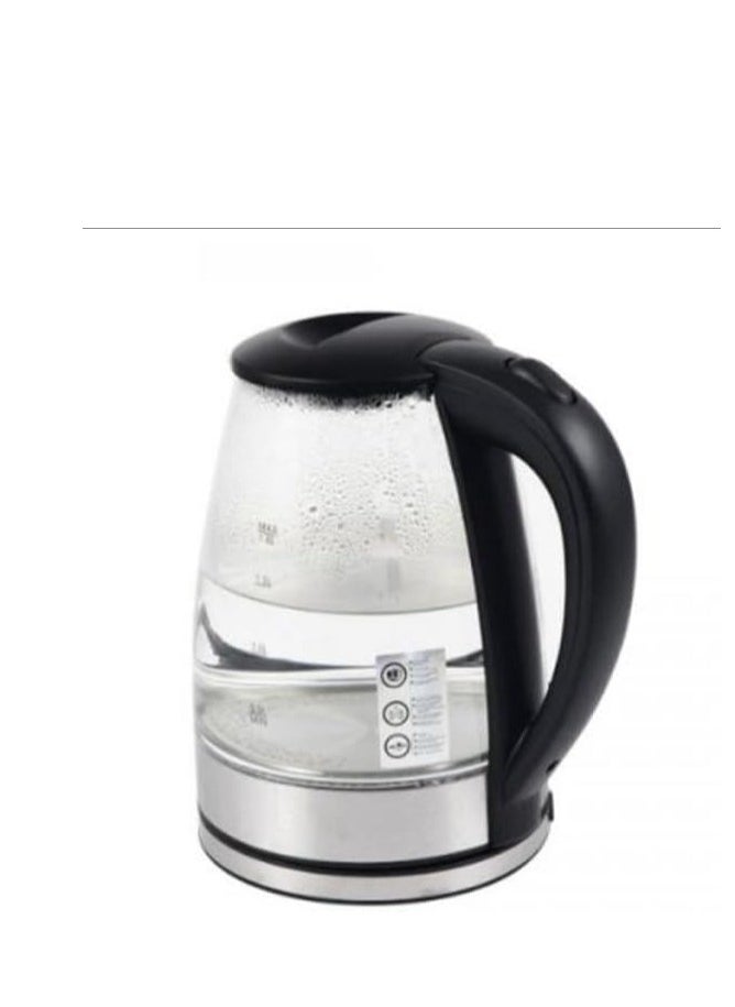 Model: ZY-303, 1.8-liter electric glass kettle, 1500-1800W