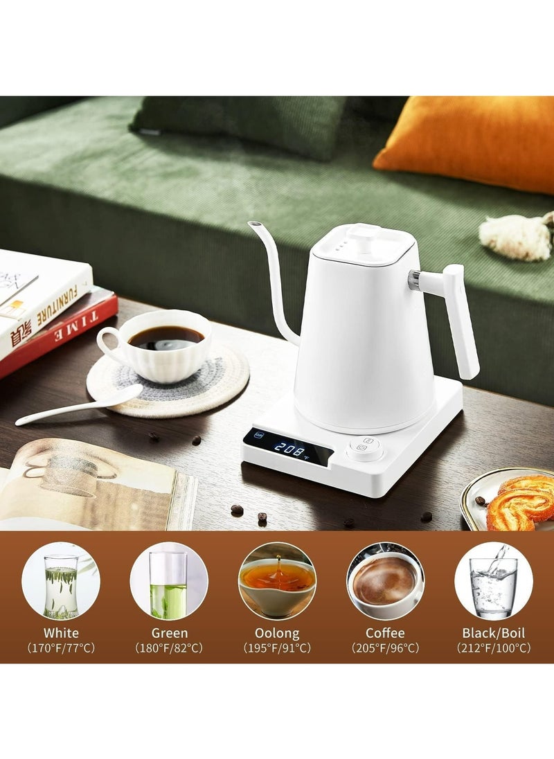 KT10 PRO Electric Kettle 1L (White)