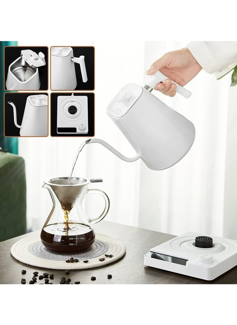 KT10 PRO Electric Kettle 1L (White)