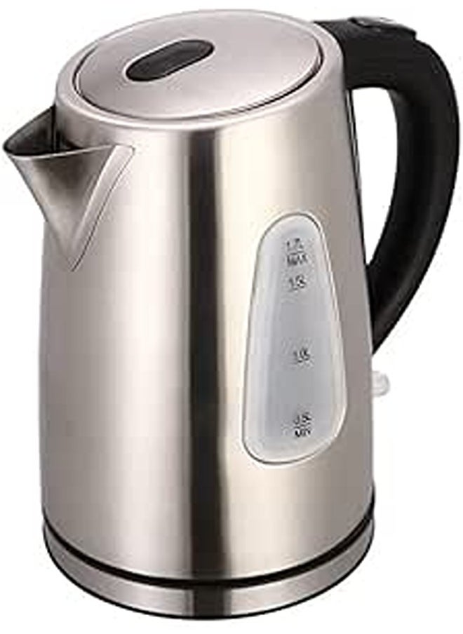 WINNING STAR Electric Tea Kettle 1.7L with Detachable washable filter, overheat protection, Double Crystalian Control, Automatic Shut off Switch Anti-Dry Burning Protection Copper Cord