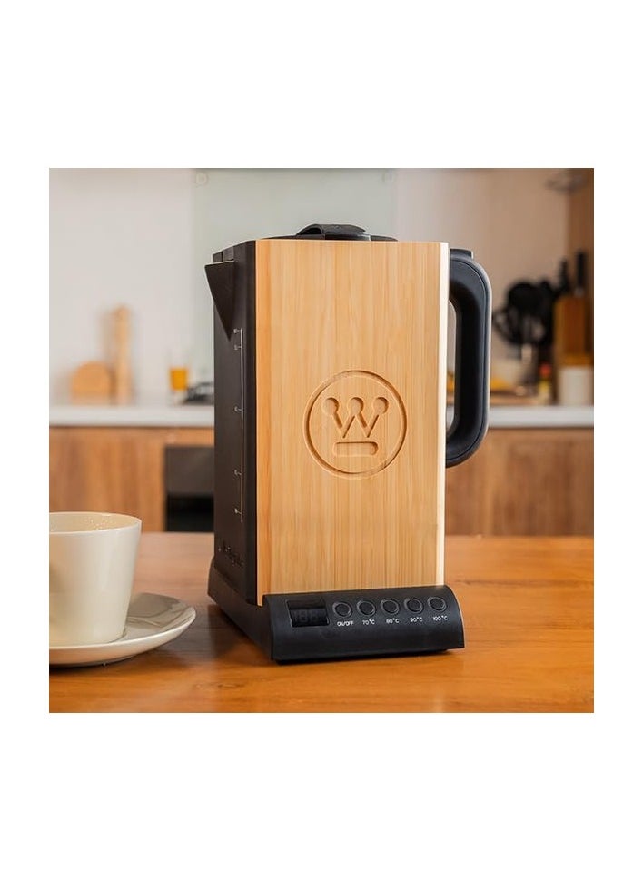 Westinghouse Bamboo Panel Electric Kettle