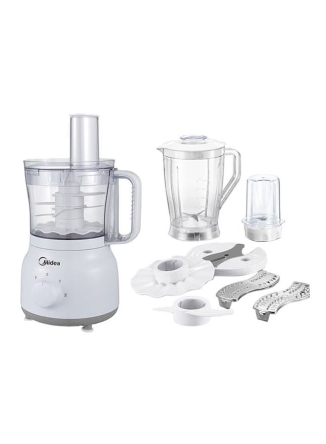 Food Processor 600W 2.0 L 600.0 W MJFP60D1 White/Clear