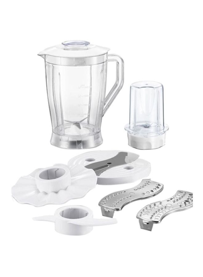 Food Processor 600W 2.0 L 600.0 W MJFP60D1 White/Clear