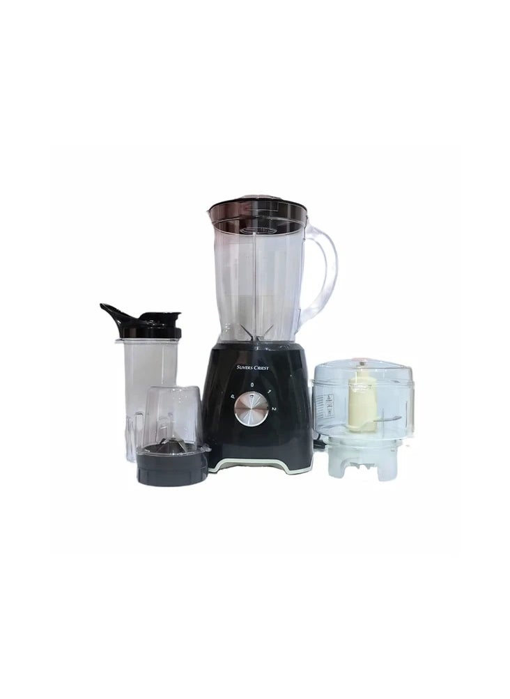 Slivers Criest SC-1580 4-in-1 Blender, Chopper, and Grinder