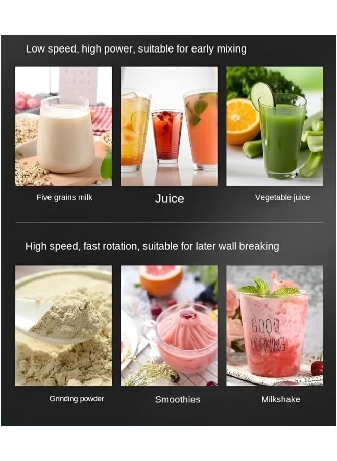 Slivers Criest 4500W Heavy Duty Commercial Grade Blender Multifunctional Juicer Mixer with 2 Jars SC 1589 Dishwasher Safe, Stainless Steel Blades Fruit Processor, Grinder, Smoothie Maker