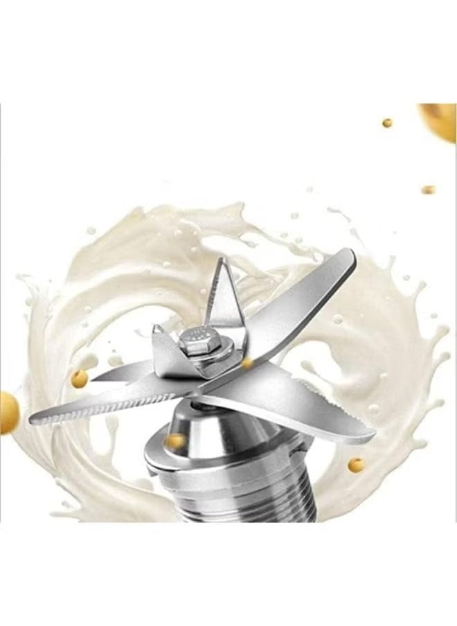 Slivers Criest 4500W Heavy Duty Commercial Grade Blender Multifunctional Juicer Mixer with 2 Jars SC 1589 Dishwasher Safe, Stainless Steel Blades Fruit Processor, Grinder, Smoothie Maker