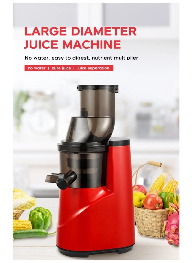 Nutrition Blender, Juicer Machines, Masticating Juicer, Slow Juicer Extractor Anti-Drip Mouth, Ideal for Nutrient Fruit Sorbet and Vegetable Juice, Anti-Oxidation Slow Juicer for Fruits