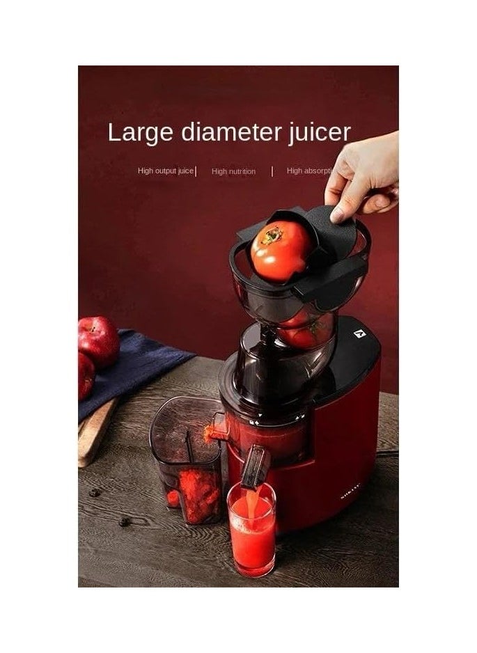 Nutrition Blender, Juicer Machines, Masticating Juicer, Slow Juicer Extractor Anti-Drip Mouth, Ideal for Nutrient Fruit Sorbet and Vegetable Juice, Anti-Oxidation Slow Juicer for Fruits