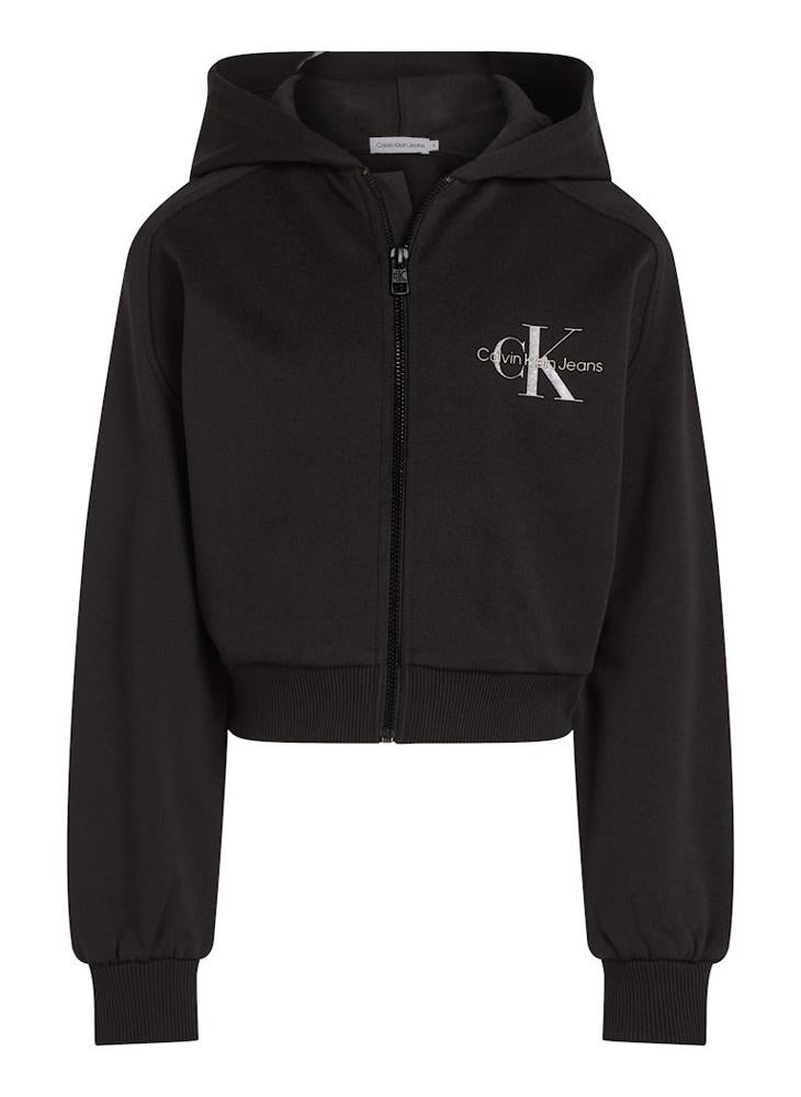 Kids Graphic Logo Zip Hoodie