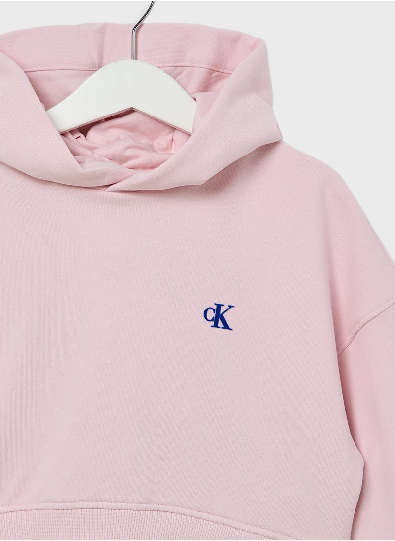 Kids Essential Logo Hoodie