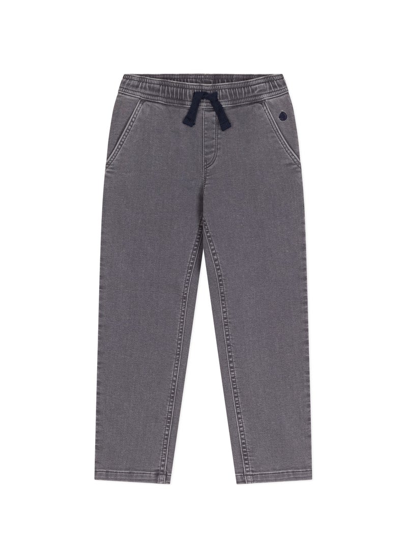 Boys' Eco-Friendly Regular Denim Trousers