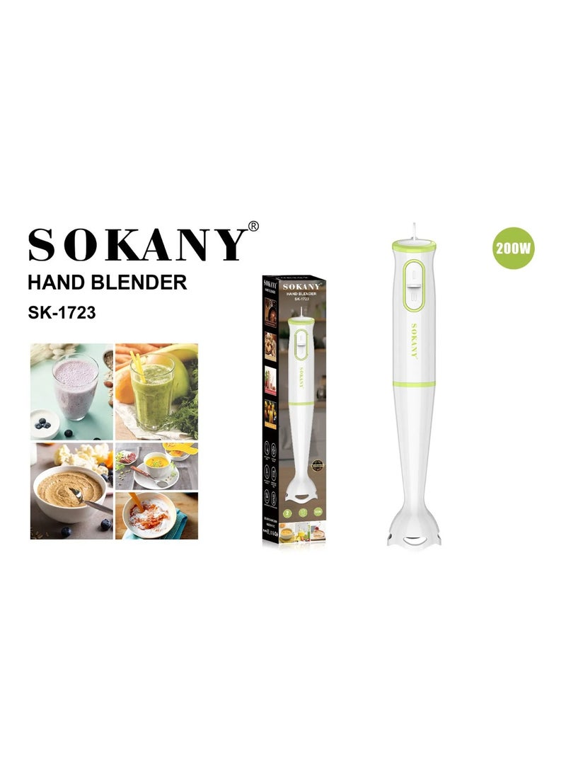 4 in 1 Hand Blender and Mixer,Chopper,Electric Handheld Blender,300W.