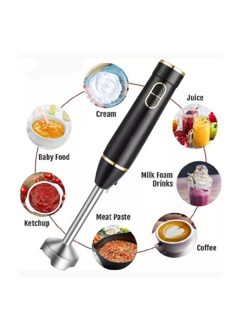 Stick Blender  800W Powerful Copper Motor, 16000RPM Speed Control, Immersion Hand Blender with Stainless Steel Blades, Multi-Speed Settings – Perfect for Smoothies, Soups, Purees, and More
