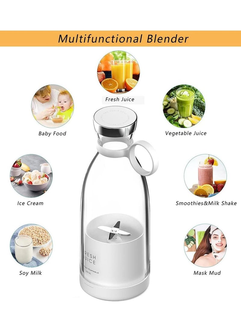 500ml Portable Mini Blender USB Charging Magnetic Suction Juice Cup